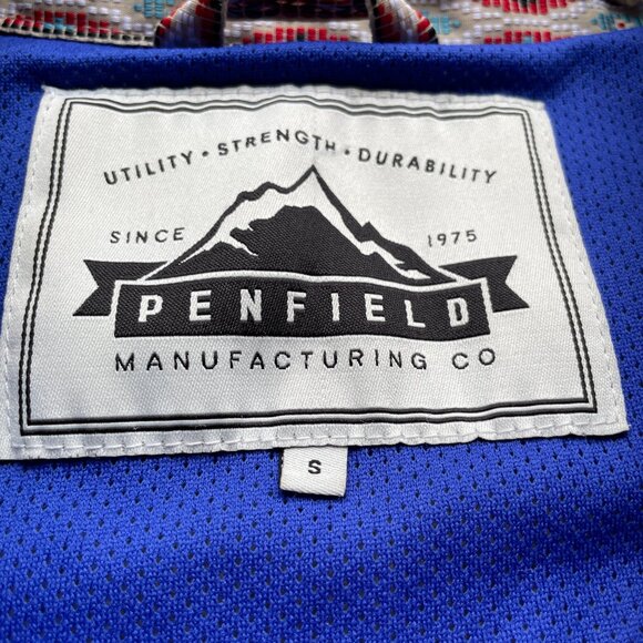 Penfield Fleece Jacket Full Zip Oatmeal Men’s Small Regular Outdoors Hunting - Picture 4 of 7